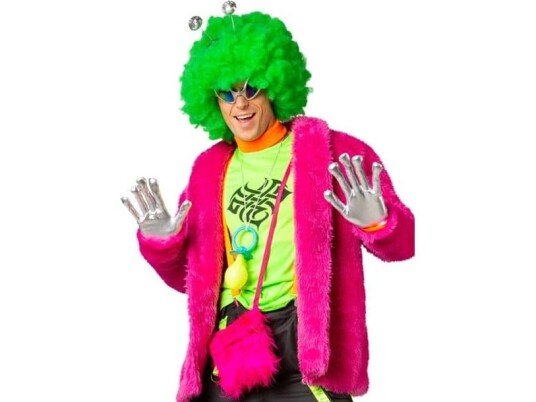 Div Lev. Neongrøn Raver T Shirt Div Lev. Neongrøn Raver T Shirt