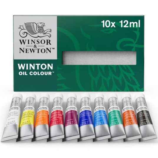 Winsor & Newton Winton Oil Colour Set 10x21ml 831720 Winsor & Newton Winton Oil Colour Set 10x21ml 831720