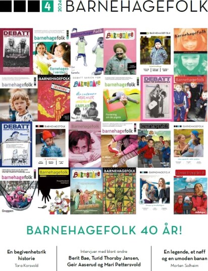 Barnehagefolk. Nr. 4/2024