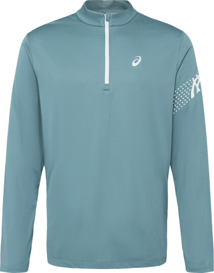 Asics Icon Ls 1/2 Zip Top Blue XL