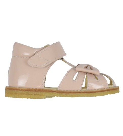 Angulus Rosebud Begynner Sandal Med Bue Og Borrelås Lukning 23