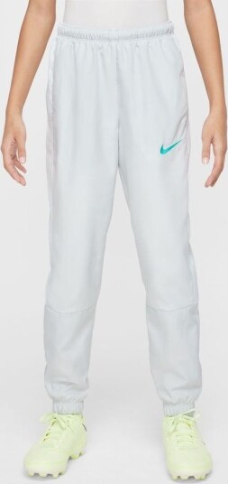Nike Track Pants Dri FIT Academy +   Hvit/Turkis Barn størrelse XL: 158 170 cm