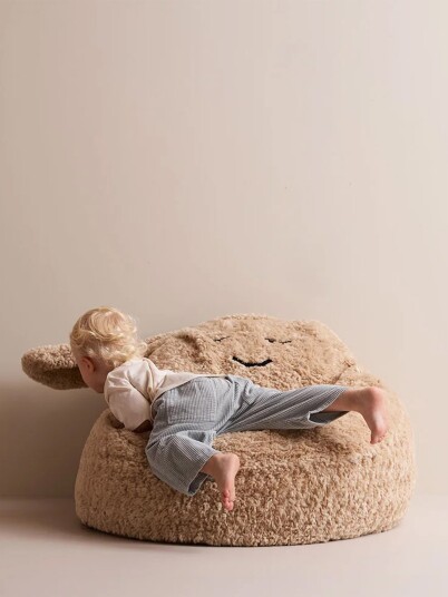 Kid"s Concept Bean Bag Snuggle Beige ONE SIZE Kid"s Concept Bean Bag Snuggle Beige ONE SIZE