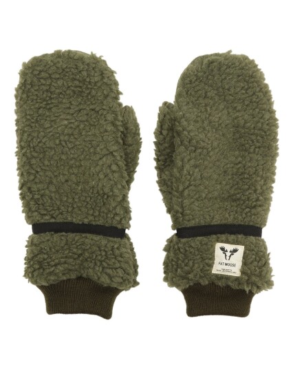 Fat Moose Villy Teddy Gloves Grønn Fat Moose Villy Teddy Gloves Grønn