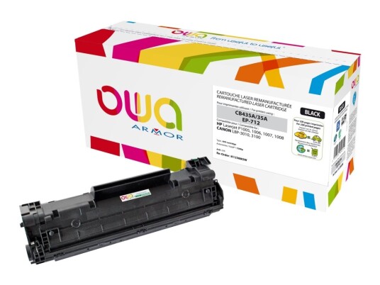 Owa - Sort - Kompatibel - Tonerpatron - For Hp Laserjet 1005 P1005 P1006 P1007 P1008 P1009 Owa - Sort - Kompatibel - Tonerpatron - For Hp Laserjet 1005 P1005 P1006 P1007 P1008 P1009