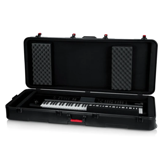 Gator Gtsa-Key76d Deep 76-Note Tsa Keyboard Case W/ Wheels Gator Gtsa-Key76d Deep 76-Note Tsa Keyboard Case W/ Wheels