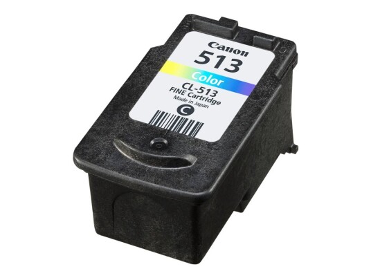 Canon Cl-513 - Farge Cyan Magenta Gul - Original - Blister Med Sikkerhet - Blekkbeholder - For Pixma Mp230 Mp237 Mp252 Mp258 Mp272 Mp280 Mp282 Mp495 Mp499 Mx360 Mx410 Mx420