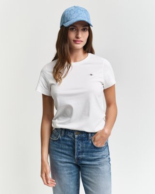 Gant Reg Shield Ss T-Shirt - White - S