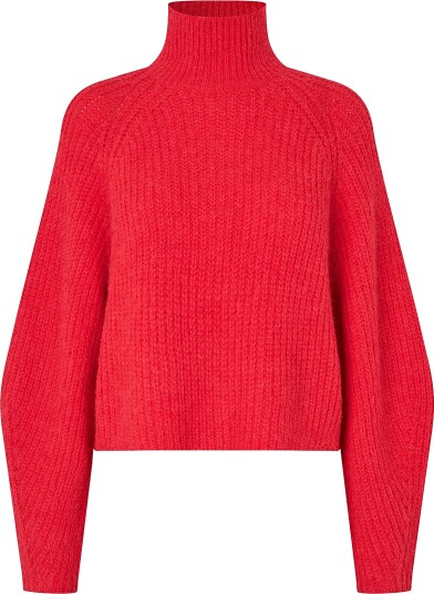 Lollys Laundry Elioll Knit Jumper Ls   RED   S