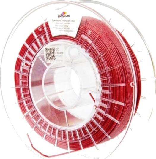 Spectrum PLA Glitter Filament 1.75 mm 500 g Stålblå 80272