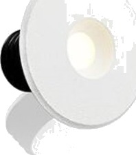 One Vp Mini Downlight 1W. 90Lm 3000K. Spredningsvinkel: 45°. Ip44. 350Ma Standard