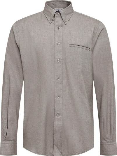 Filippa K Zack Flannel Shirt MID BROWN 50