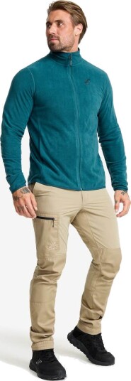 Revolutionrace Hiker Full zip Fleece Herre Legion Blue XL Herre Overdeler Fleece & midlayers