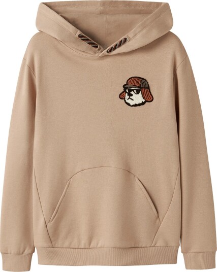 Name It Nkmosvald Ls Nreg Sweat Wh Bru Box SESAME 158 164 Name It Nkmosvald Ls Nreg Sweat Wh Bru Box SESAME 158 164