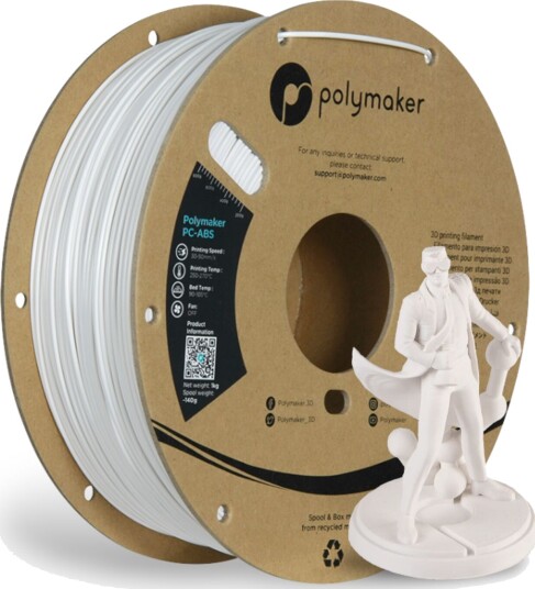 Polymaker Pc-Abs 1 Kg 1.75 Mm Hvit