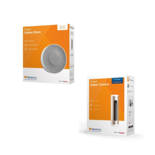 Netatmo Trådløs Innendørssirene med Appstyring