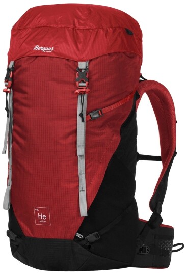 Bergans Helium V5 40 40 L, Red Sand/Black/Aluminium Bergans Helium V5 40 40 L, Red Sand/Black/Aluminium