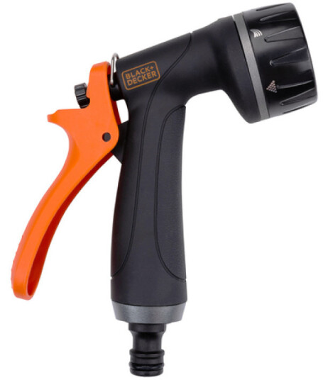 BLACK+DECKER Spraypistol for hageslange (6 str??letyper)