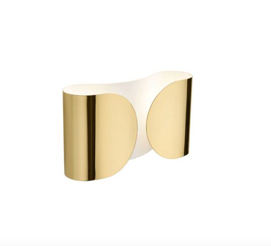 Flos Flos Foglio Vegglampe - Messing