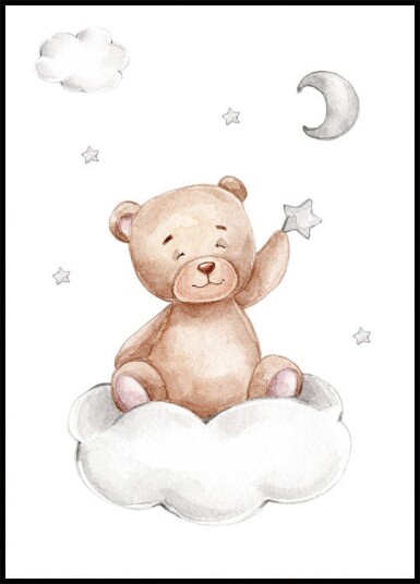 Teddy Bear Plakat Plakat / 50x70cm