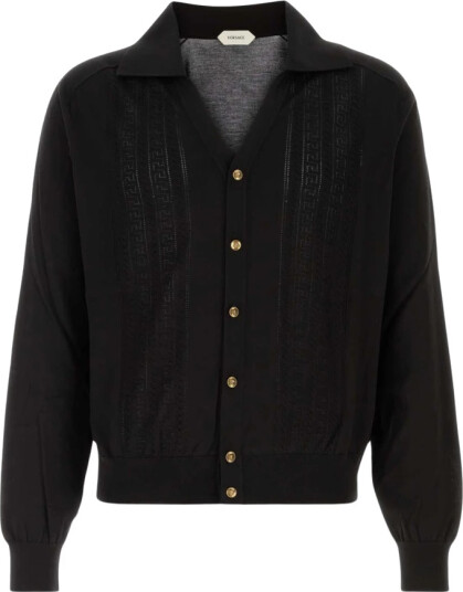 Versace Herre Strikkevarer Svart M,