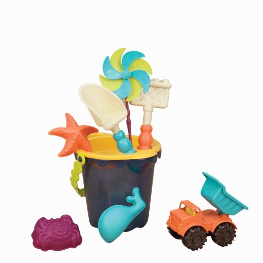 B. Toys Sandlek Spannsett med 8 deler Blå B. Toys Sandlek Spannsett med 8 deler Blå