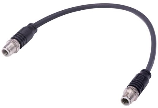 Harting 09 48 222 2011 015 1,5 M Cat5 M12 M12 Sort Harting 09 48 222 2011 015 1,5 M Cat5 M12 M12 Sort