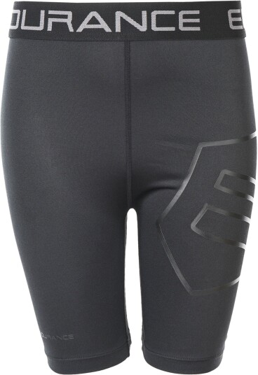 Endurance Lebay Korte Tights Black 6 år
