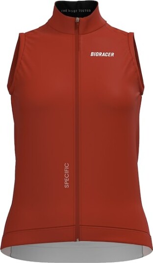 Bioracer Icon Gilet sykkelvest terra cotta dame