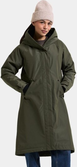 Didriksons Noelia Parka Long Deep Green