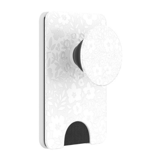 PopSockets PopWallet MS White Flower