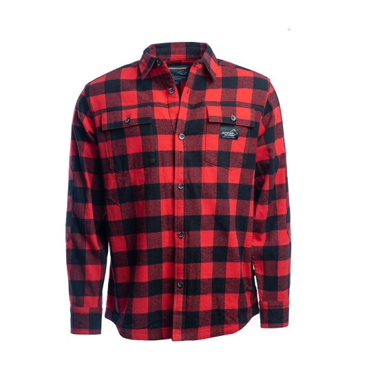 Arrak Outdoor Flannel shirt M Red/black 3XL