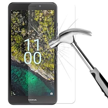 Nokia C100 Beskyttelsesglass 9H, 0.3mm Klar