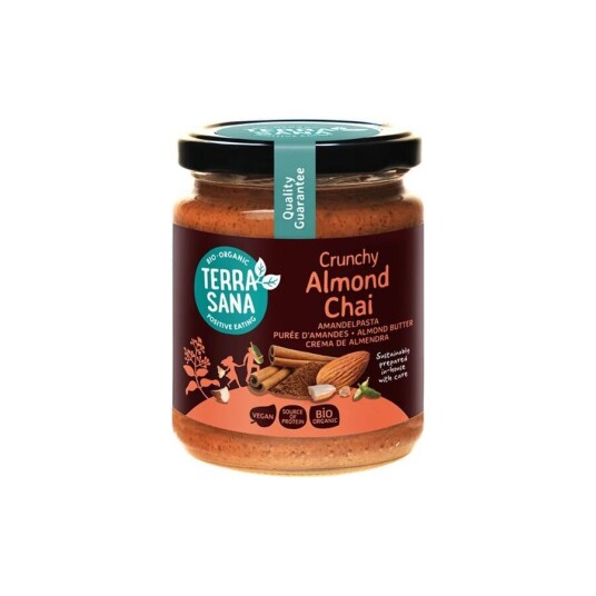 TerraSana crunchy almond butter chai 250 g