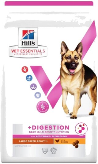 Hill's tørrfôr Adult Ve C Multibenefit + Digestion Large 14 kg