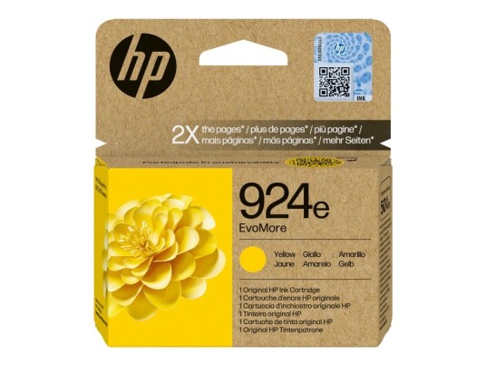 Hp Blekkgul 800 S. Nr.924E Ca 800 Sider Oj 8120/8130