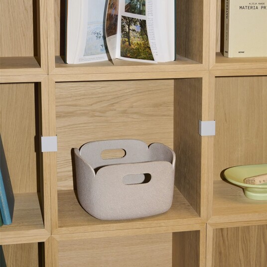 Muuto Restore Basket oppbevaringsboks 28 x 28 cm Sand Muuto Restore Basket oppbevaringsboks 28 x 28 cm Sand