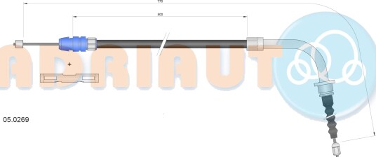 Tautrekk håndbremse ADRIAUTO 05.0269