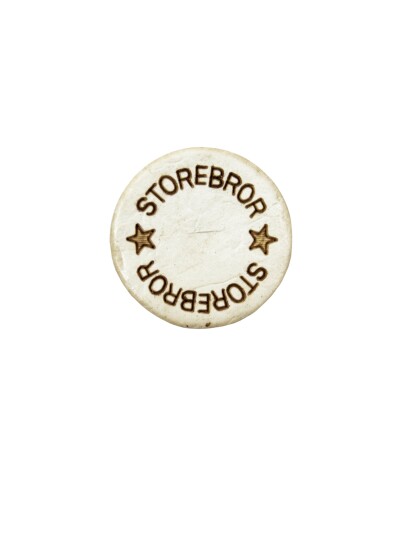 Kort Og Godt Knapp Storebror 18Mm