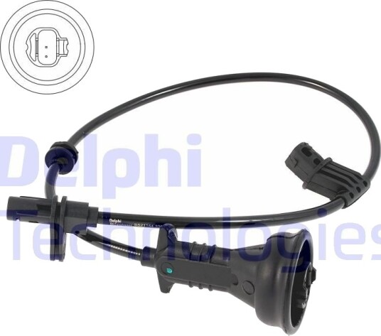 DELPHI SS21154 12B1 Sensor ABS