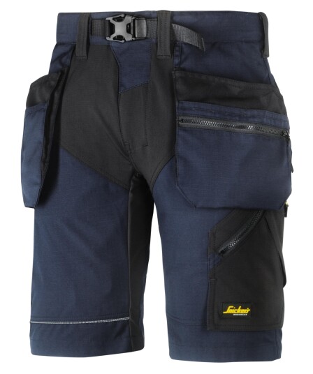 Snickers Workwear 6904 FlexiWork Arbeidsshorts marineblå/svart Marineblå/Svart, Klær