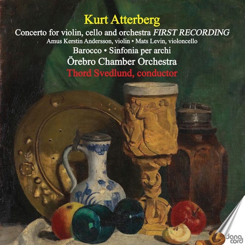 Atterberg, Andersson, Levin Concerto For Violin / Cello & Orchestra CD Atterberg, Andersson, Levin Concerto For Violin / Cello & Orchestra CD