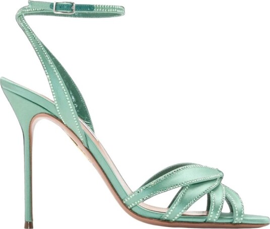 Aquazzura Dame Sko Grønn 40 EU,