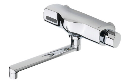 Oras electra touchless washbasin faucet 6v for exposed mount