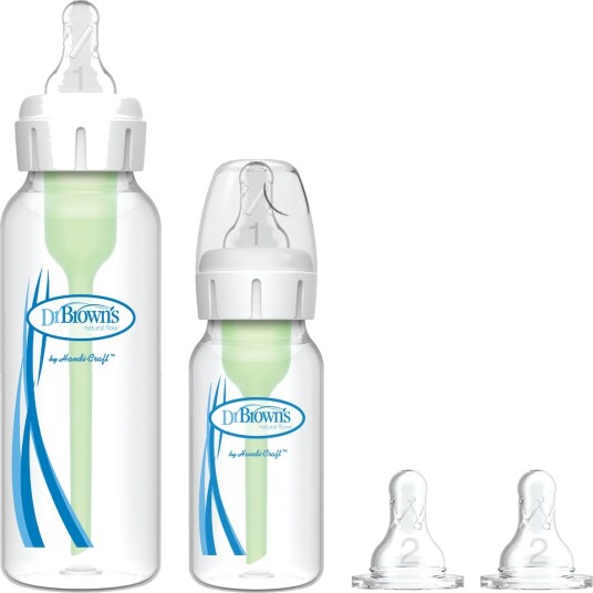 Dr. Brown's Startsett Med Smokkeflasker 120/240ml 2 Stk Dr. Brown's Startsett Med Smokkeflasker 120/240ml 2 Stk