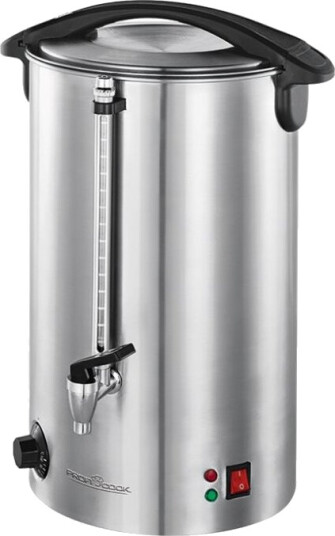 Proficook Varmtvannsdispenser 16L 1.5kW Rustfritt Stål Svart