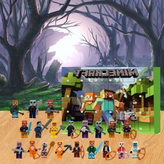 Adventskalender med Legobiter   24 Dagers Overraskelsesboks for Barn