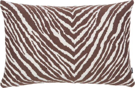 Zebra Putetrekk 40x60 cm Brun / Hvit