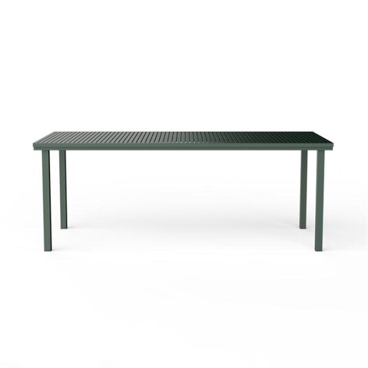 NINE 19 Utendørs Hagebord 200,5x90 Grønn