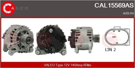 CASCO CAL15569AS Dynamo